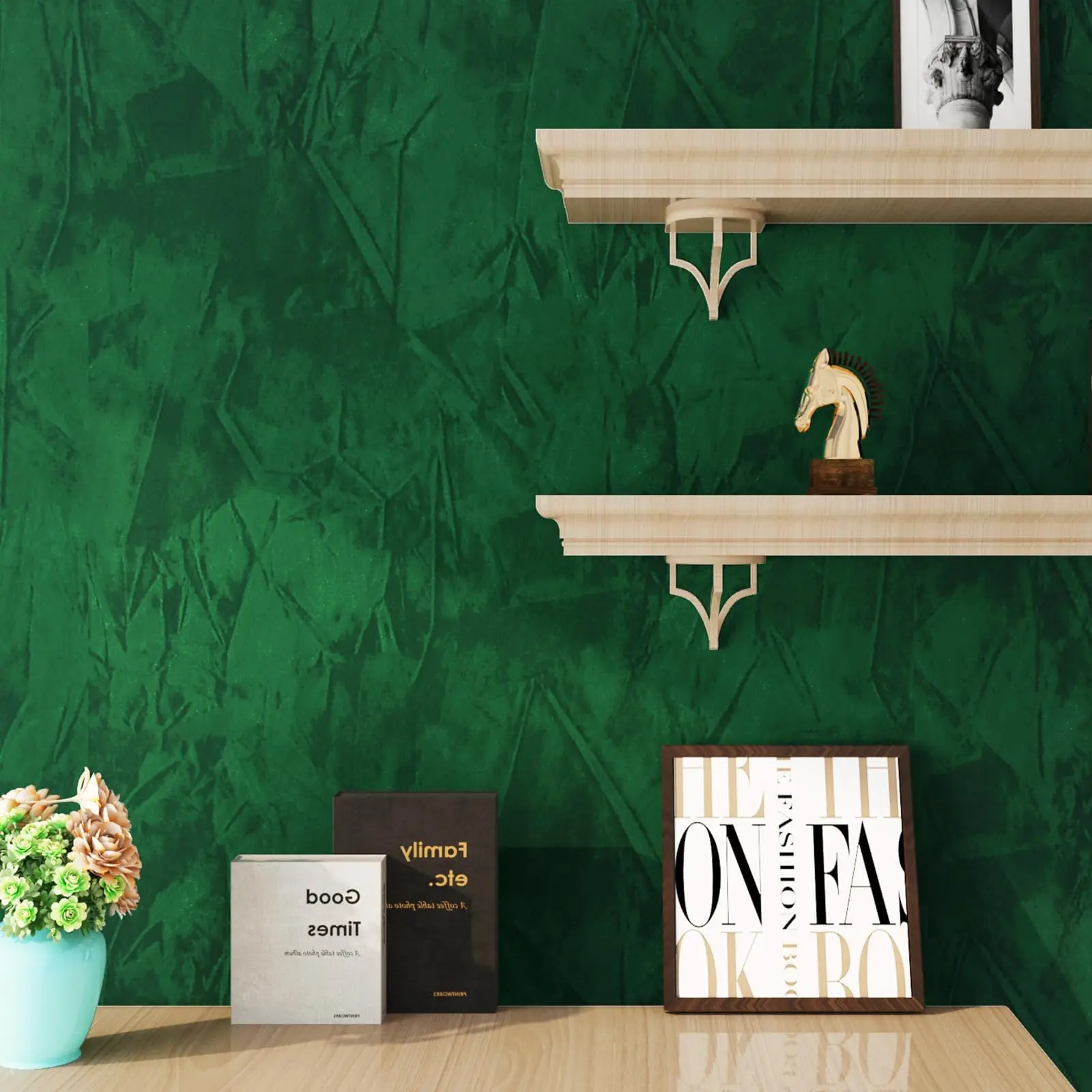 Restaurant wallpaper design Houston