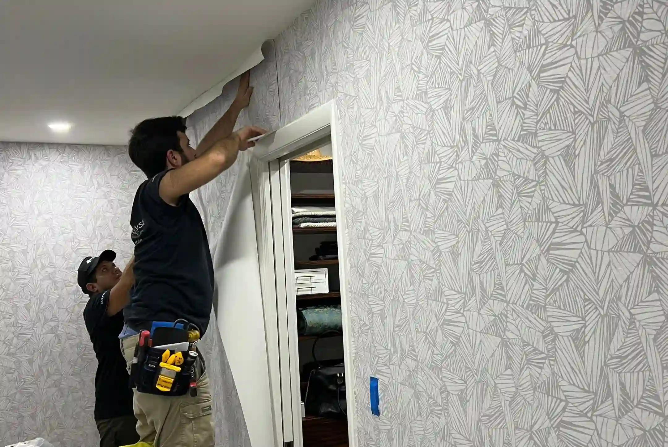 Wallpaper installation in The Woodlands, TX